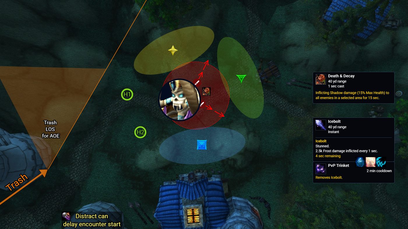 Rage Winterchill positioning: Room positions — Rage Winterchill
